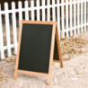 Tänavasilt Duplo Teck 850 x 550 mm - Securit - Fourniresto