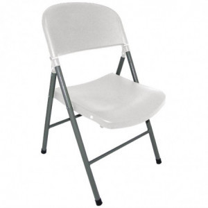 Kokkupandavad valge ja hall tool - 2 tk komplektis - Bolero - Fourniresto