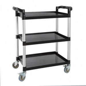 Kompaktne polüpropüleenist käru mudel 825 x 412 mm - Vogue - Fourniresto