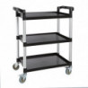 Kompaktne polüpropüleenist käru mudel 825 x 412 mm - Vogue - Fourniresto
