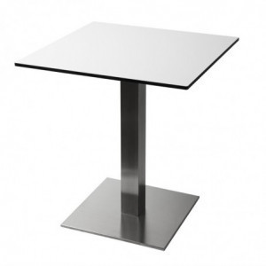 Lauajala ruudukujuline roostevabast terasest 720 x 430 mm - Bolero - Fourniresto