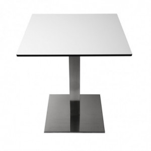Lauajala ruudukujuline roostevabast terasest 720 x 430 mm - Bolero - Fourniresto