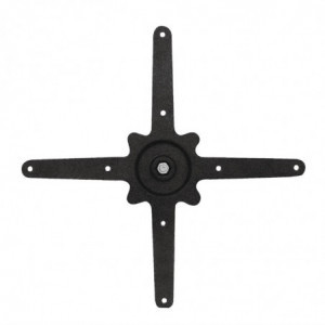 Lauajala ruudukujuline roostevabast terasest 720 x 430 mm - Bolero - Fourniresto