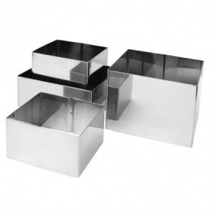 Vahust ruudukujuline ring diameetriga 80 x 60 mm - Vogue - Fourniresto