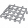 Caillebotis Hall 335 x 335 mm - 2 tk komplektis - Vogue - Fourniresto