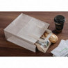Suur pruun taaskasutatav paberkott 305 x 254 mm - 250 tk komplektis - Fiesta Green - Fourniresto