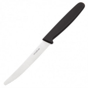 Musta tomatinuga hambulise teraga 10 cm - Hygiplas - Fourniresto