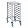 Käru koos GN 1/1 tabletiga Tournus 8 tasandit - Tournus - Fourniresto