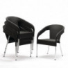 Bistrotool Rotangist - 4 tk komplekt - Bolero - Fourniresto