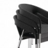 Bistrotool Rotangist - 4 tk komplekt - Bolero - Fourniresto