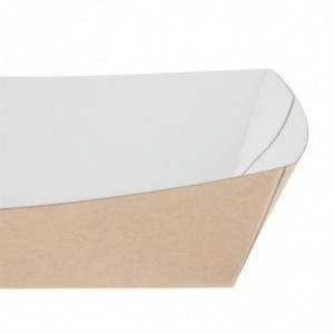 Suur komposteeritav kraftpaberist toidukarp 139 x 148 mm - 500 tk komplektis - Colpac - Fourniresto