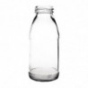 Väike klaaspudel piimaga 200 ml - 12 tk komplektis - Olympia - Fourniresto