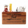 Laua korraldus akaatsiapuidust tahvliga 170 x 270 mm - T&G Woodware - Fourniresto