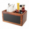Laua korraldus akaatsiapuidust tahvliga 170 x 270 mm - T&G Woodware - Fourniresto