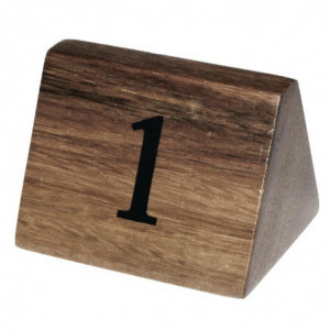 Puidust lauanumbrid 1 kuni 10 - Olympia - Fourniresto