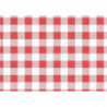 Rasvapaber Vichy punane 310 x 380 mm - 200 tk komplektis - FourniResto - Fourniresto