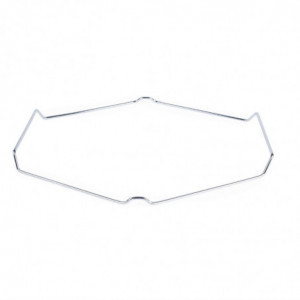 Nelikantne pitsakivi Pierre koos alusega 380 x 305 mm - FourniResto - Fourniresto