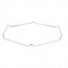 Nelikantne pitsakivi Pierre koos alusega 380 x 305 mm - FourniResto - Fourniresto