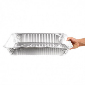 Ristkülikukujuline alumiinium GN 1/2 3,6 L - 5 tk komplektis - Fiesta - Fourniresto
