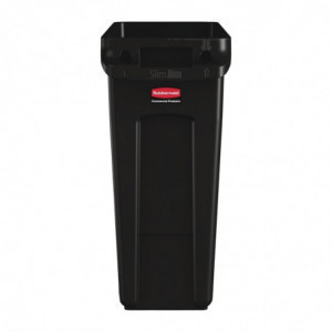 Taaskasutuskorv koos mustade ventilatsioonitorudega 60 L - Rubbermaid - Fourniresto