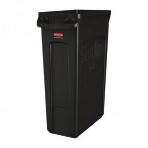 Taaskasutuskorv koos mustade ventilatsioonitorudega 87 L - Rubbermaid - Fourniresto