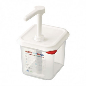 Kastmejaotur läbipaistev GN 1/6 2,6 L - Araven - Fourniresto