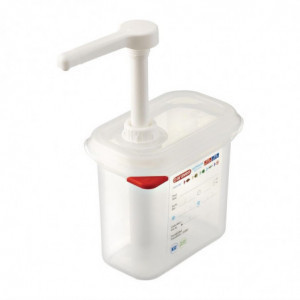 Kastmejaotur läbipaistev GN 1/9 1,5 L - Araven - Fourniresto