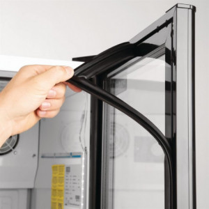 Jahutusseade pudelitele Slimline Must - Polar - Fourniresto