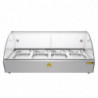 Vaba teenindusvitrin soojendusega Slim 220L - Buffalo - Fourniresto