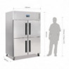 Külmik kahe uksega GN 2/1 600 L - Polar - Fourniresto