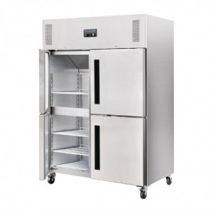 Külmik kahe uksega GN 2/1 600 L - Polar - Fourniresto