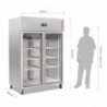 Vitrine Positiivne Külmik Lihtne GN 2/1 Seeria G 600 L - Polar - Fourniresto