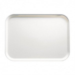 Klaaskiust Camtray valge 45,7 cm - Cambro - Fourniresto