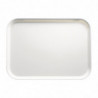 Klaaskiust Camtray valge 45,7 cm - Cambro - Fourniresto