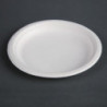 Toidujäätmetest valmistatud kompostitavad taldrikud 17,9 cm - 50 tk komplektis - Fiesta Green - Fourniresto