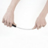 Nuga spaatliga, tera otse roostevabast terasest 255 mm - Hygiplas - Fourniresto