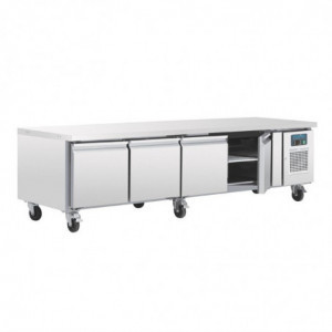 Positiivse jahutusega GN 1/1 alus 4 ustega 420L - Polar - Fourniresto