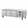 Positiivse jahutusega alus GN 1/1 seeria U 6 sahtliga 317L - Polar - Fourniresto