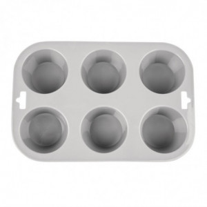 Plastikust painduv 6 muffini vorm - Vogue - Fourniresto
