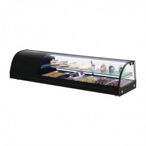 Vitrine tapaste seeria G 1500mm 75L - Polar - Fourniresto