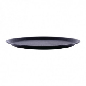 Must libisematu must Blackline ümmargune Ø 310mm - Roltex - Fourniresto