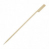 Bambusest biolagunevad vardad 210mm - 100 tk komplektis - Fiesta Green - Fourniresto