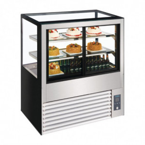 Vitrine Tagumine Külmikusari U 900mm - Polar - Fourniresto