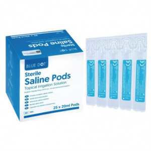 Steriilsed soolalahuse silmatilgad 20 ml, müüakse 25 tk komplektis - FourniResto - Fourniresto