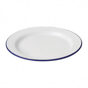 Emailitud terasest salatikauss 155mm - 6 tk komplektis - Olympia - Fourniresto
