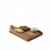 Serveplaadist puidust akaatsiast Tuscany 420 x 230 mm - T&G Woodware - Fourniresto