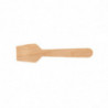 Wooden Ice Cream Spoons 96mm - Pack of 100 - Fiesta Green - Fourniresto