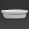 Ahjuplaadid ovaalsed valged 161 x 116 mm - 6 tk komplektis - Olympia - Fourniresto