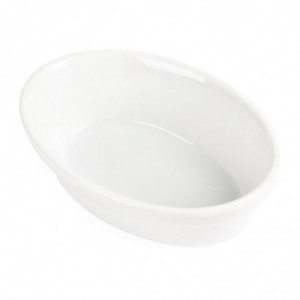 Ahjuplaadid ovaalsed valged 161 x 116 mm - 6 tk komplektis - Olympia - Fourniresto