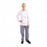 Kokandusvest Chicago pikkade varrukatega valge XXL suurus - Whites Chefs Clothing - Fourniresto